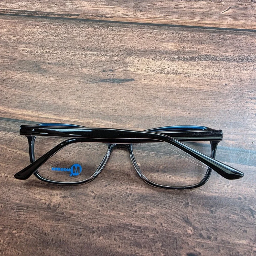 Modern‎ Optical Between Eyeglasses Black Blue Cat Eye Frames 53-17-140